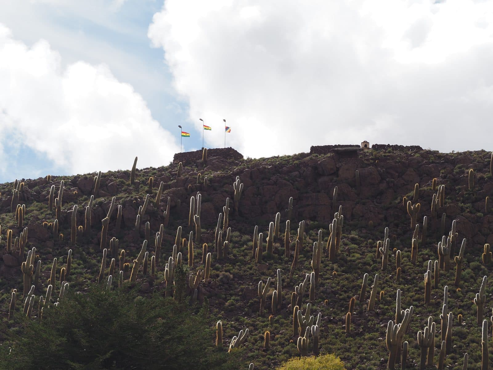 Cerro Calvario, Santiago de Agencha
